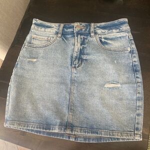 Demin skirt